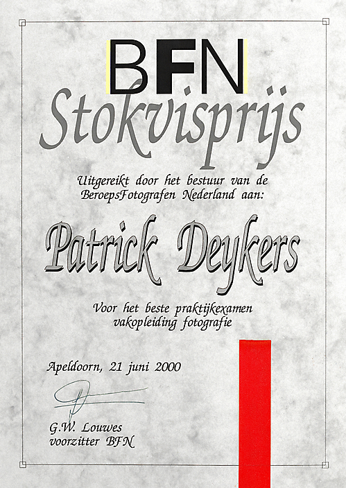2000 Stokvisprijs Fotovakschool