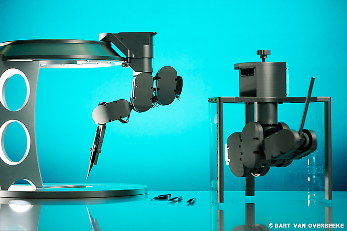 Microsurgical Robot prototype